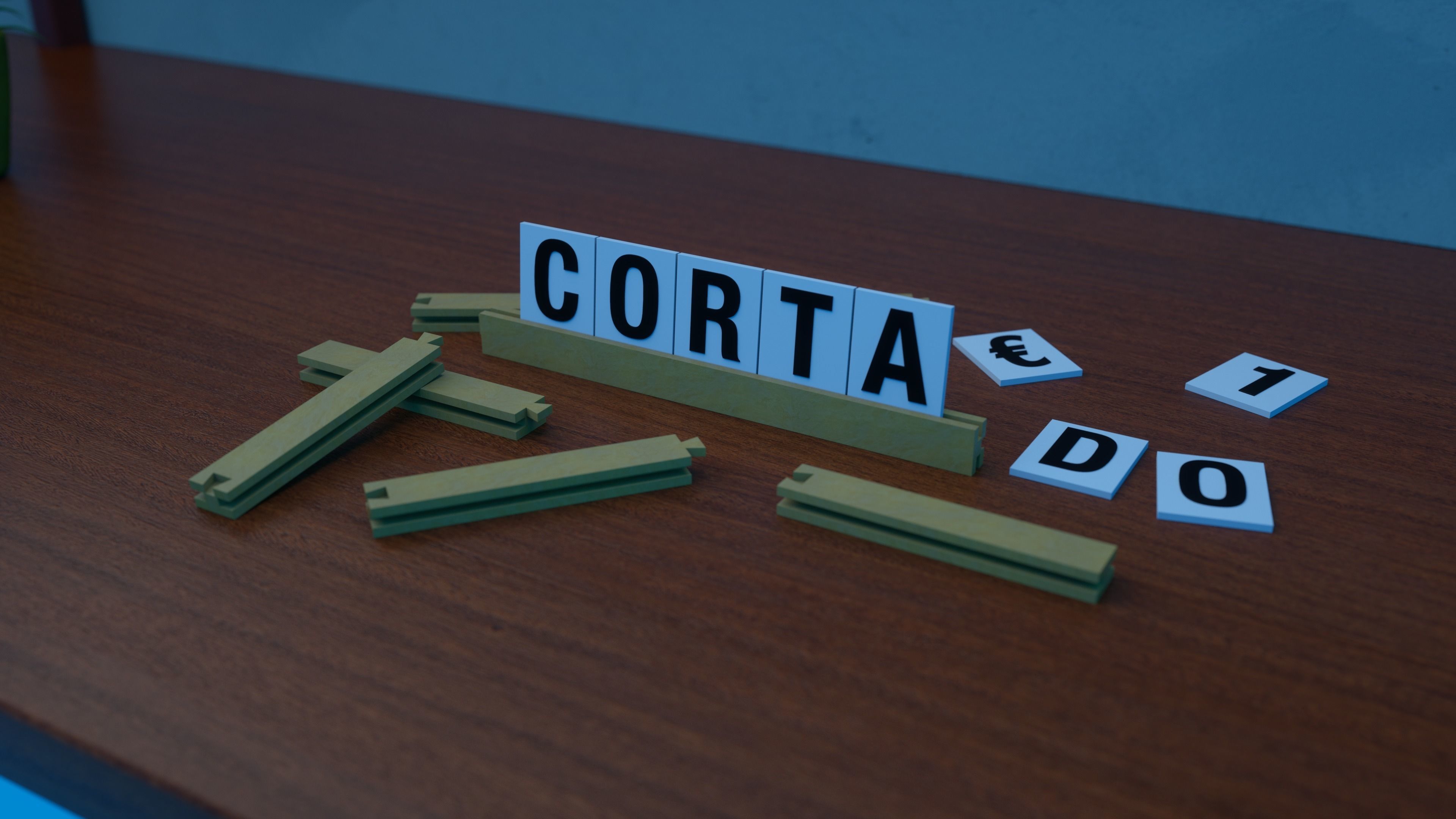 Modular Wall Mount Menu 3D print model_3