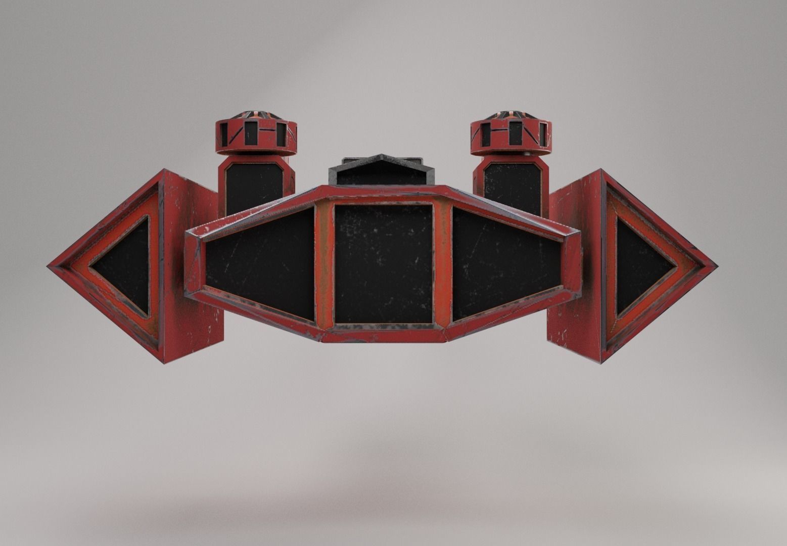 The Storm spaceship 3D model_5