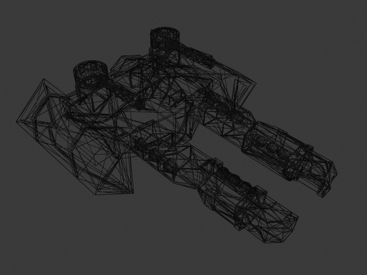 The Storm spaceship 3D model_9