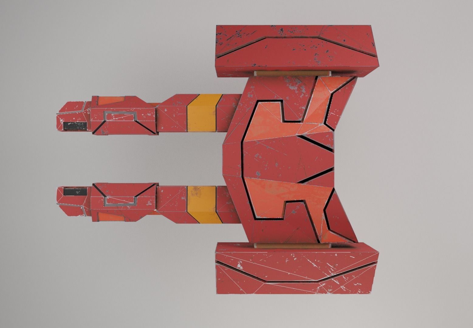 The Storm spaceship 3D model_7