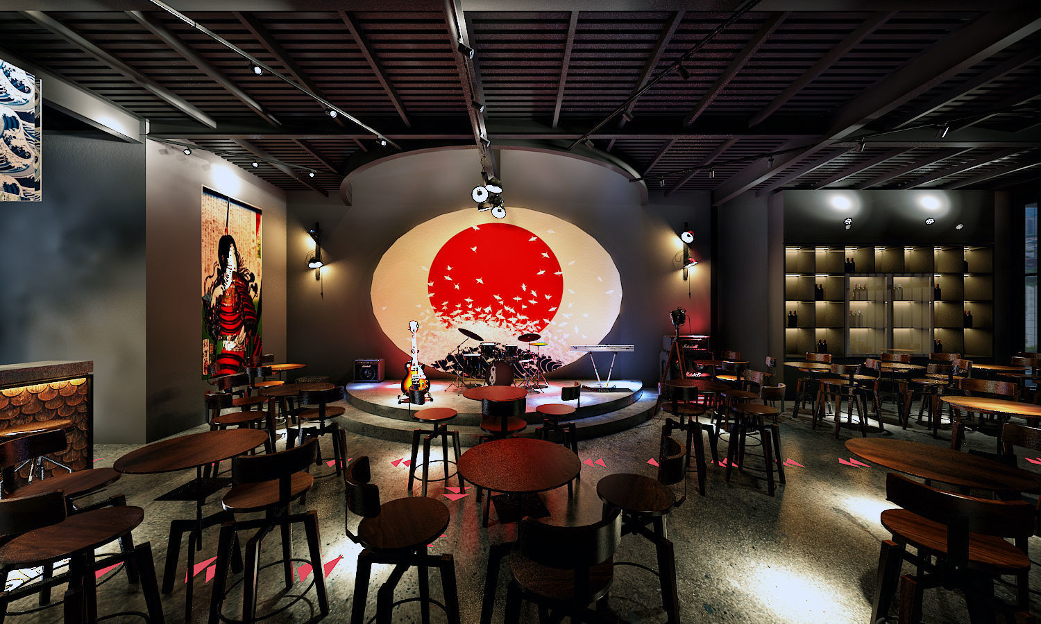 PUB japan 3D model_1