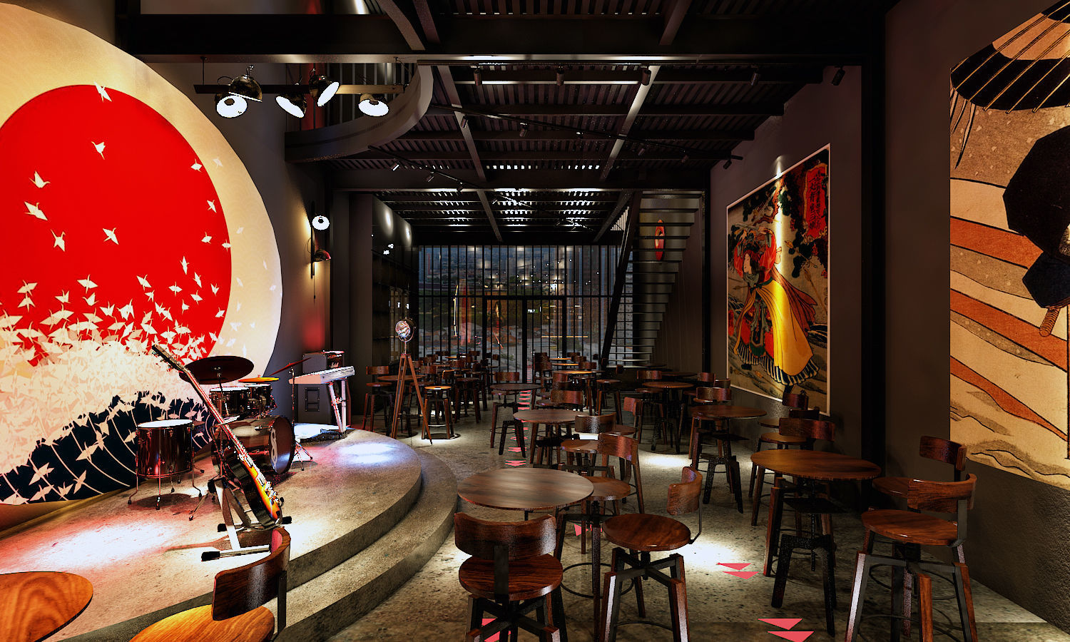 PUB japan 3D model_4