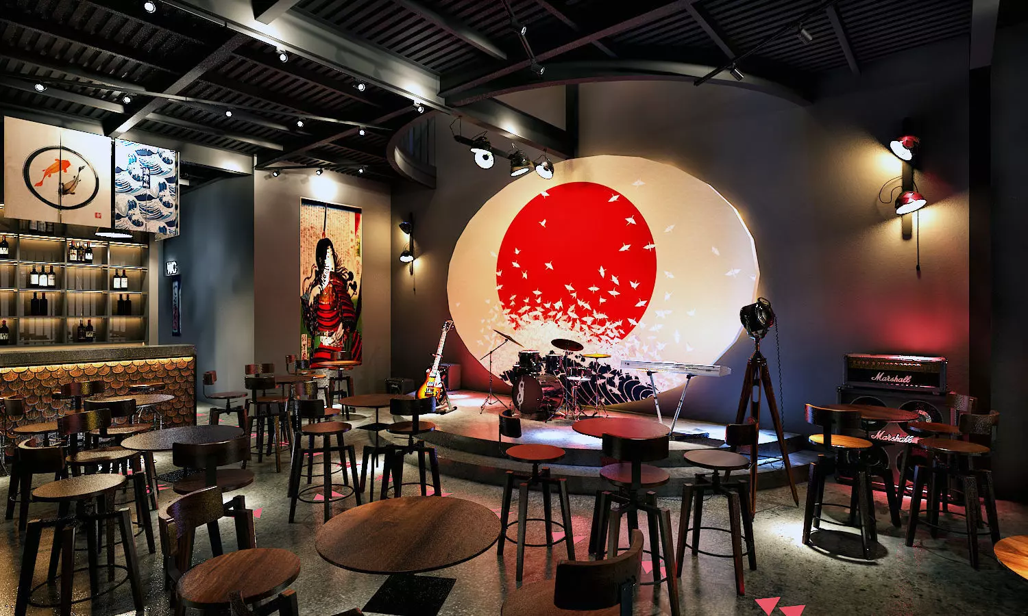 PUB japan 3D model_0