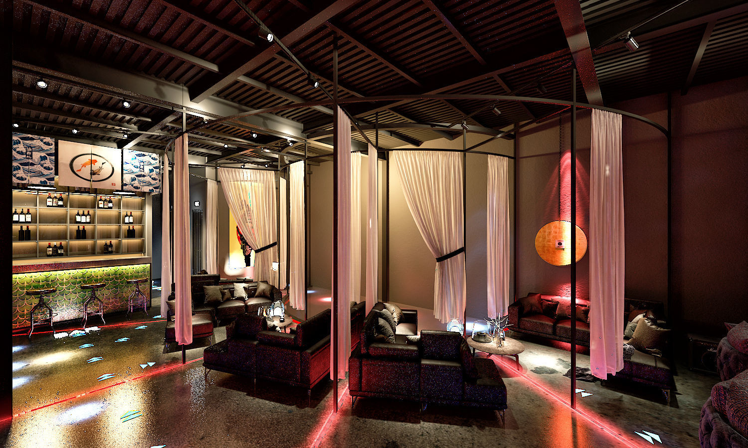 PUB japan 3D model_8