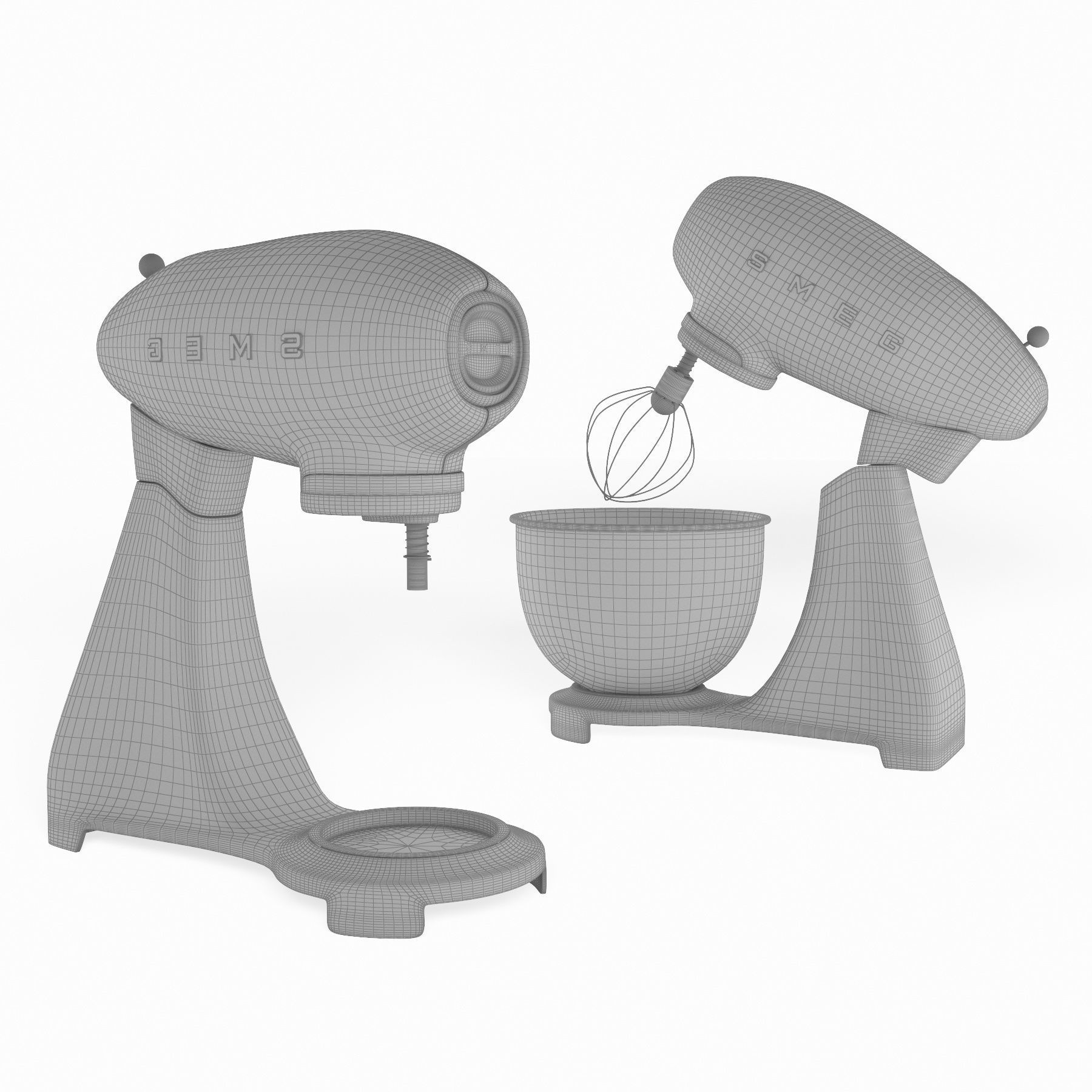 Stand mixer  3D model_9