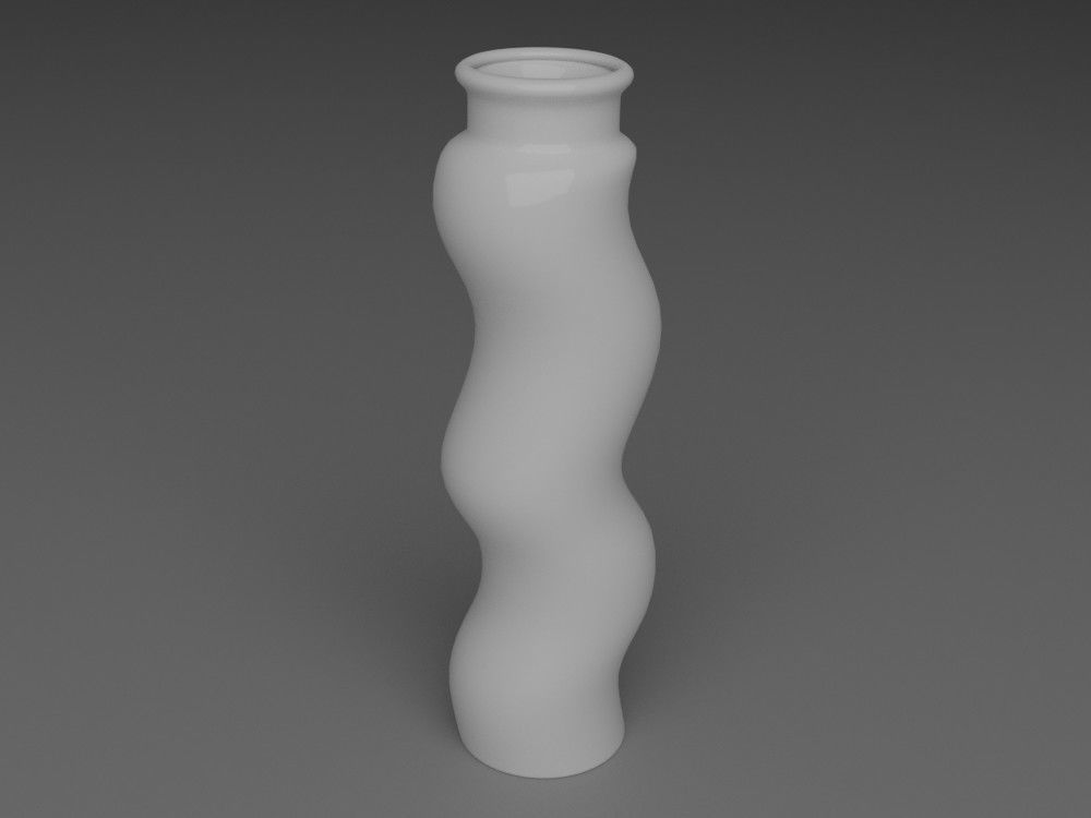 Flower Vase 3D print decoration House decorative 3D print model_8