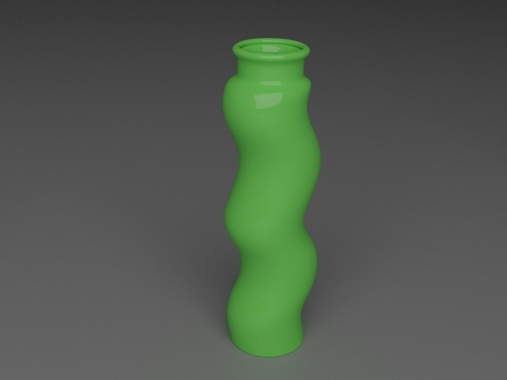 Flower Vase 3D print decoration House decorative 3D print model_2