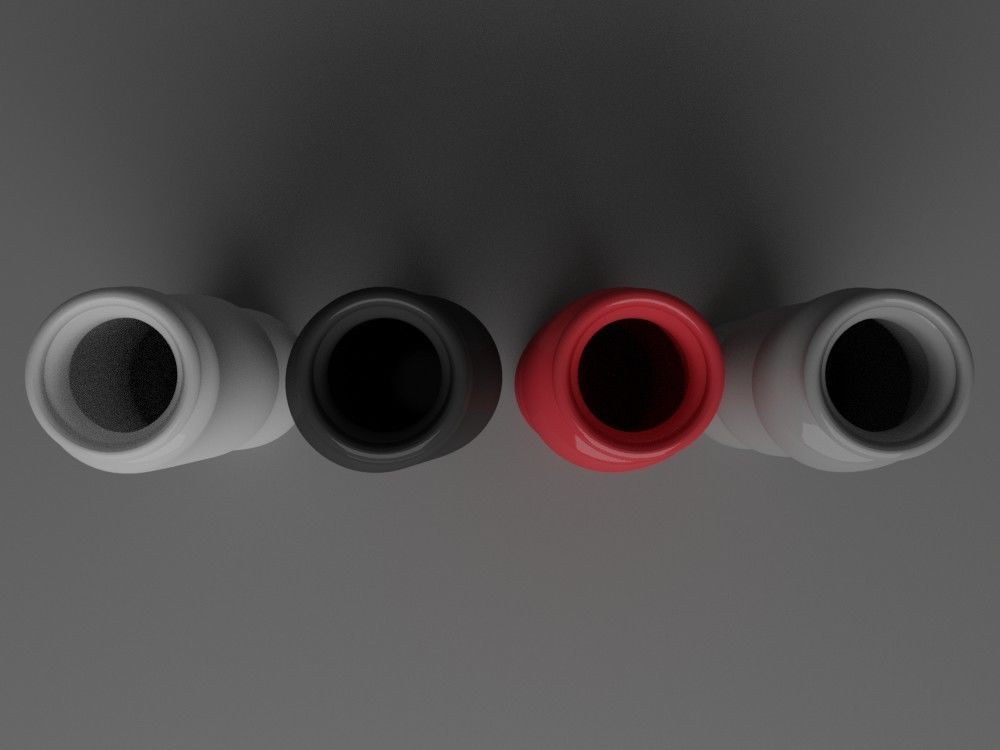 Flower Vase 3D print decoration House decorative 3D print model_5