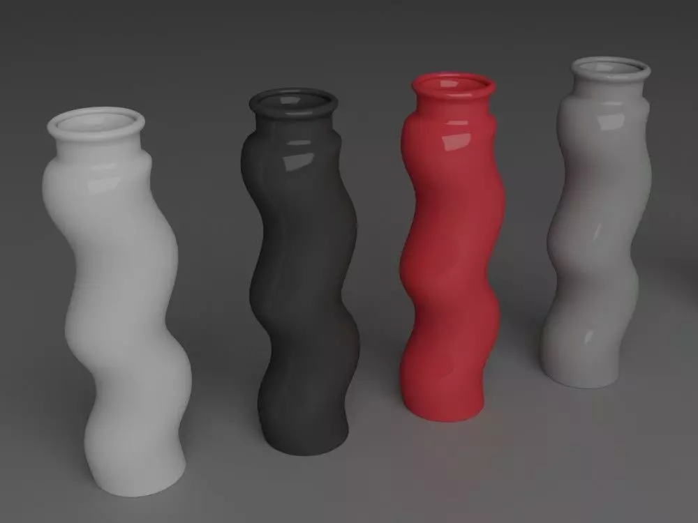 Flower Vase 3D print decoration House decorative 3D print model_0