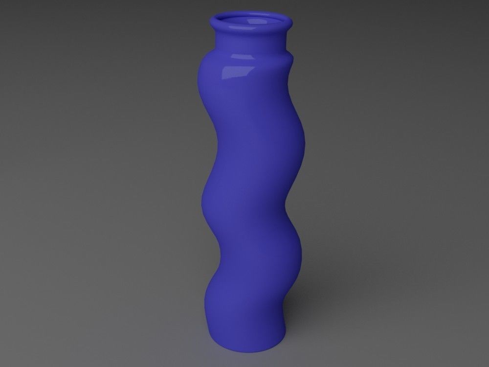 Flower Vase 3D print decoration House decorative 3D print model_4