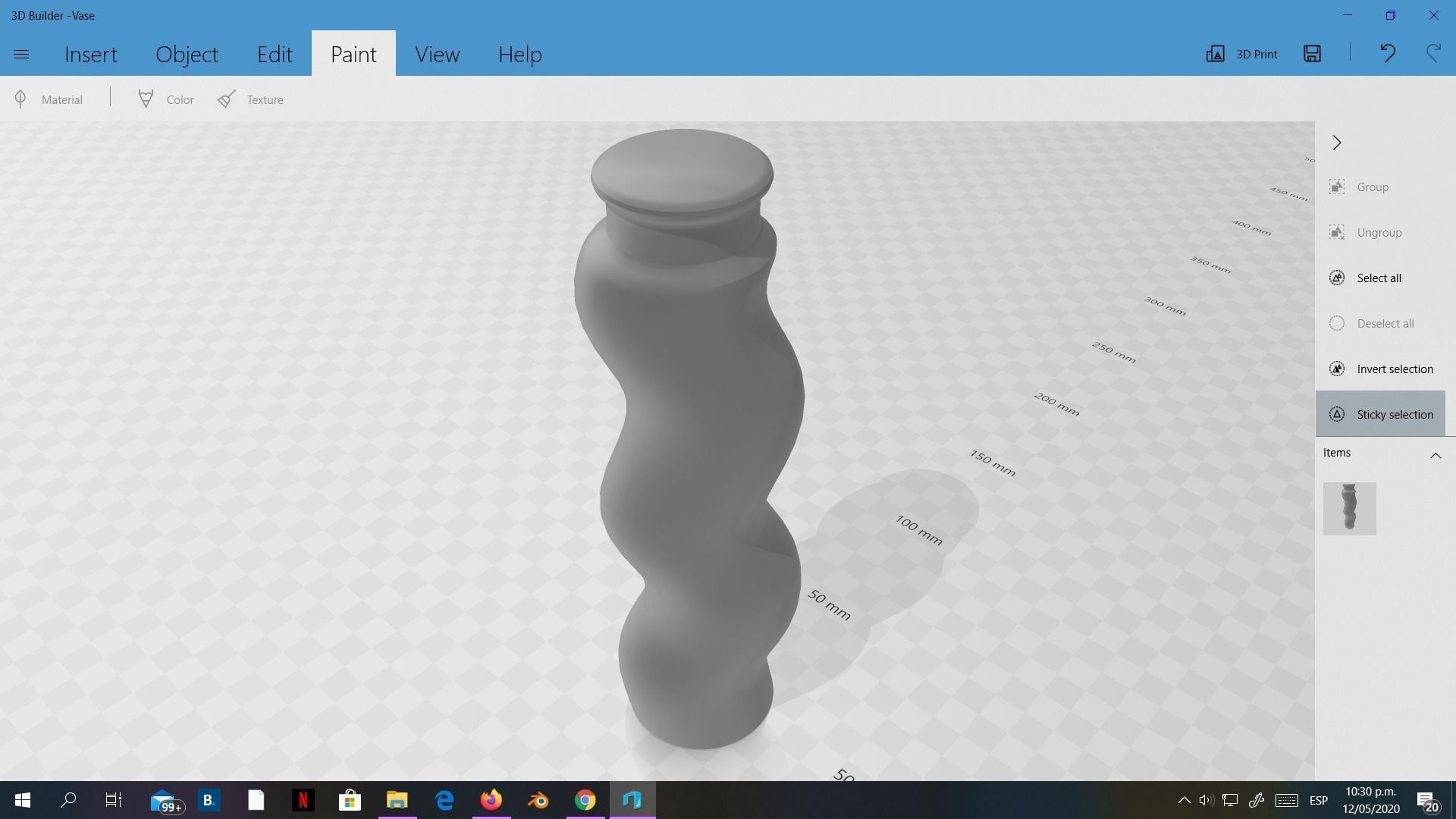 Flower Vase 3D print decoration House decorative 3D print model_15