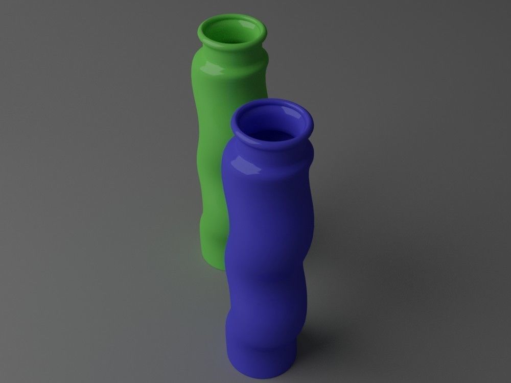 Flower Vase 3D print decoration House decorative 3D print model_6