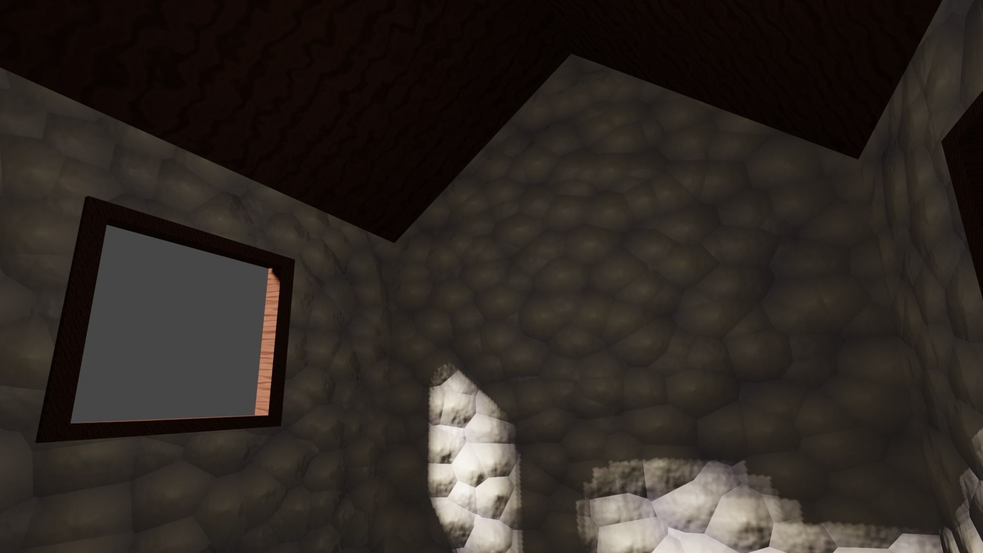 Small Village House Low-poly 3D model_3