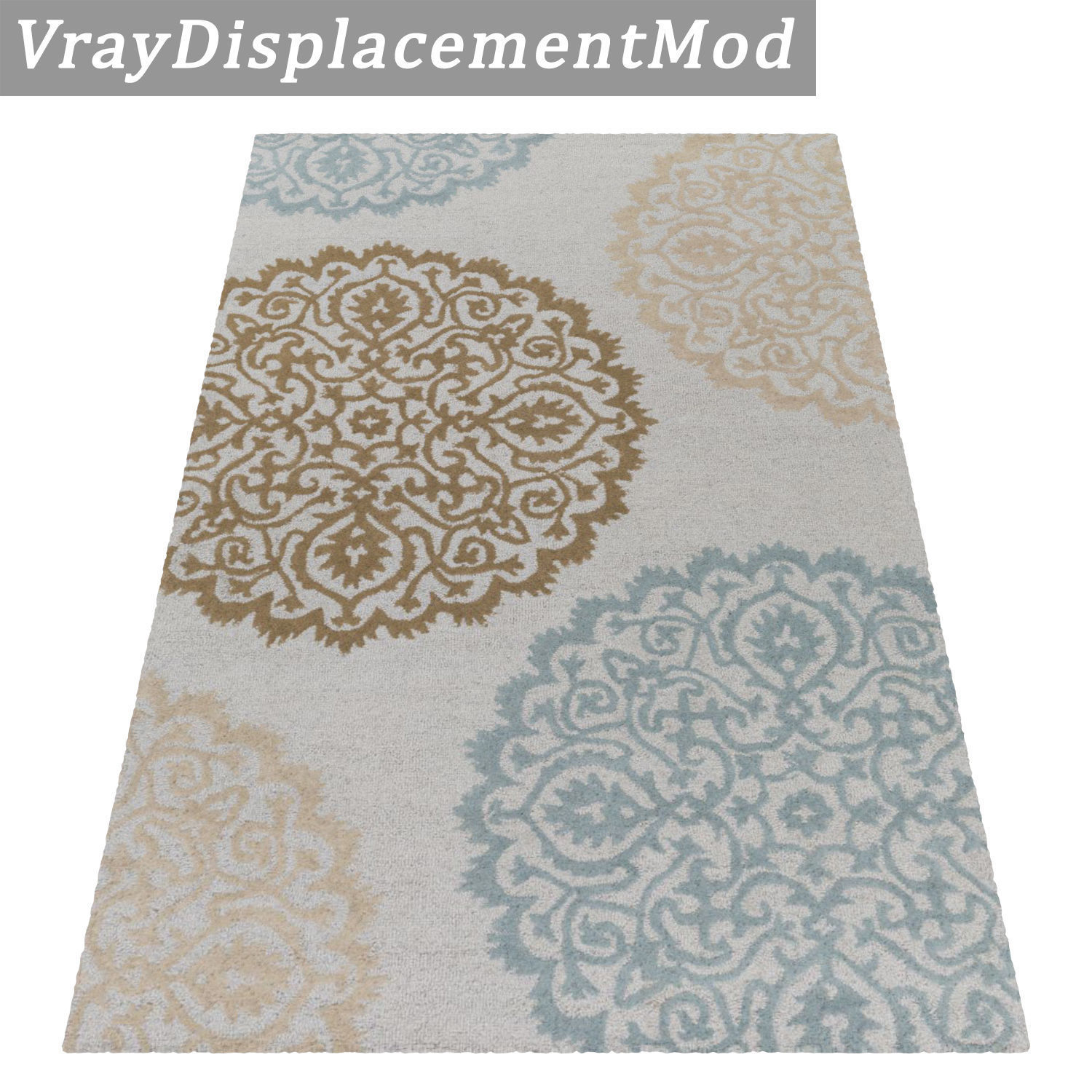 Rug Set 721 3D model_3