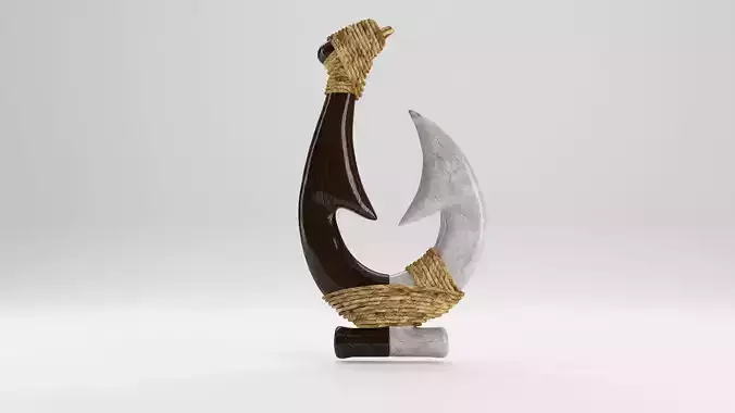 Mangai Polynesian Fishing Hook