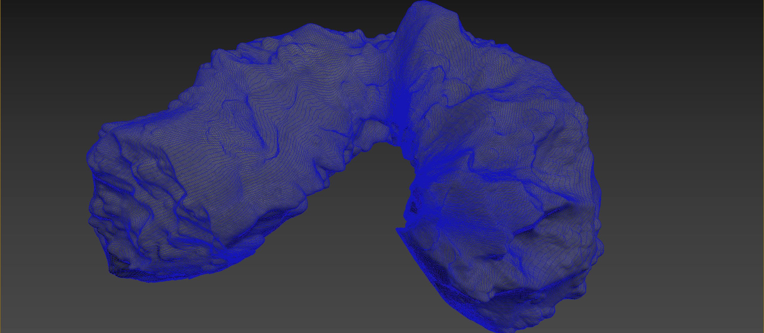 Detailed asteroids high-poly set 3D model_29