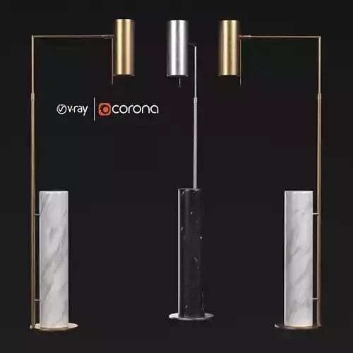 Alma floor lamp by Kelly Wearstler