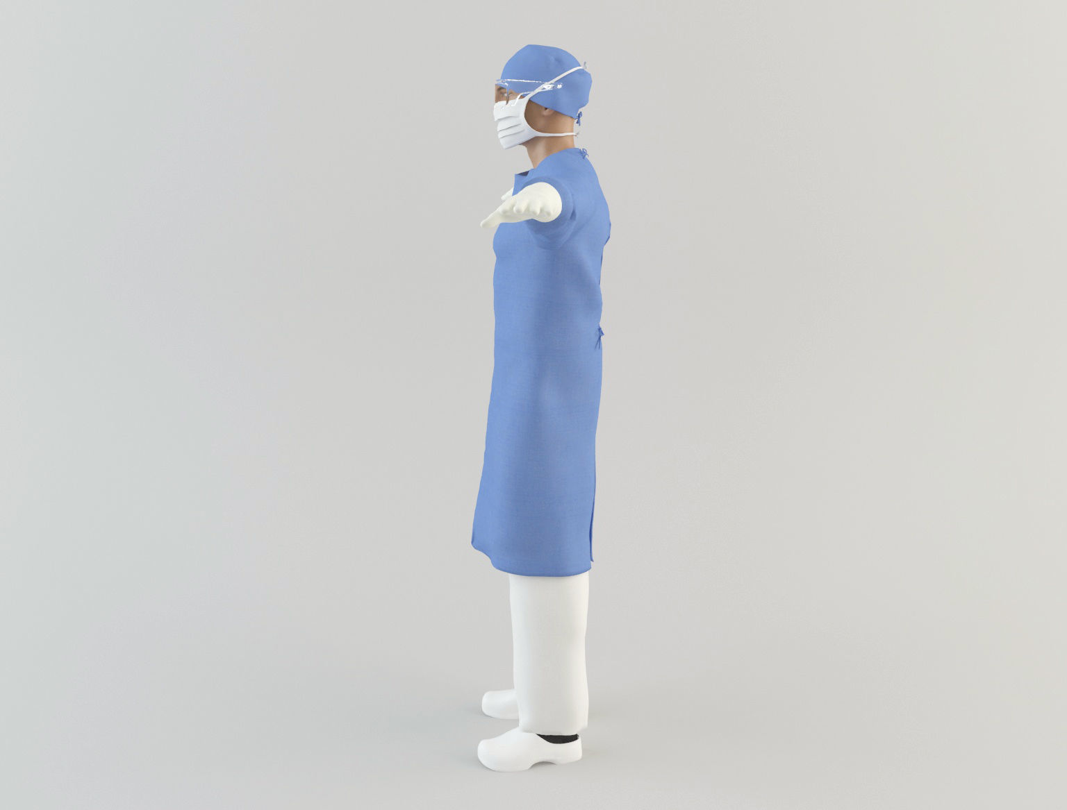 Doctor 1 Coronavirus 3D model_4