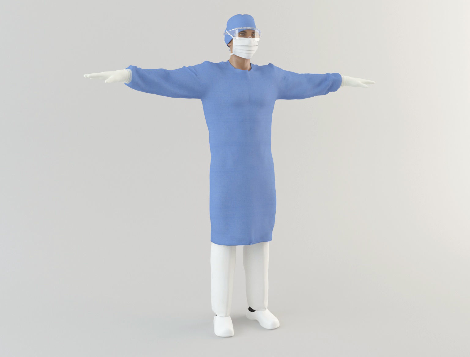 Doctor 1 Coronavirus 3D model_1