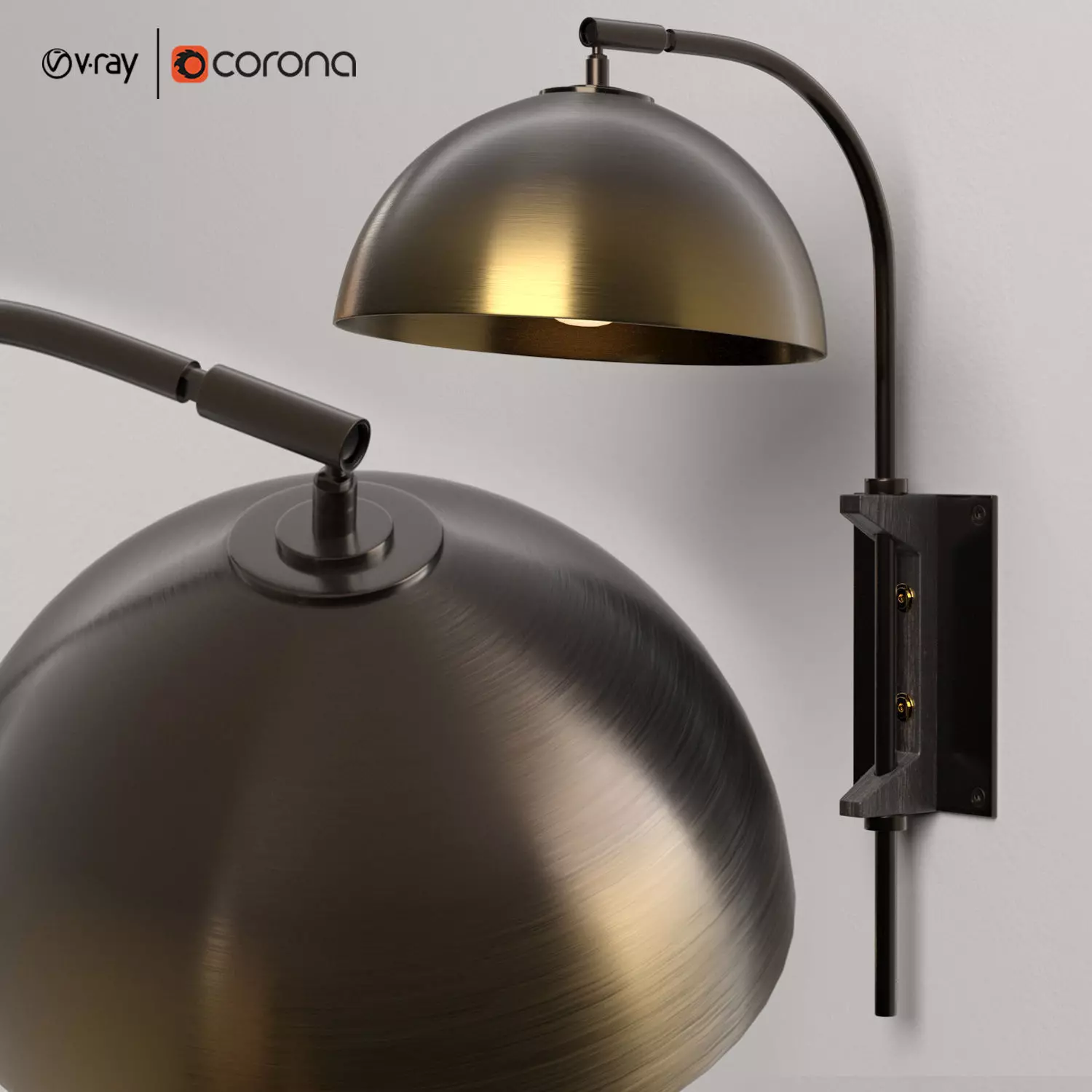 PIGALLE SCONCE 3D model_0