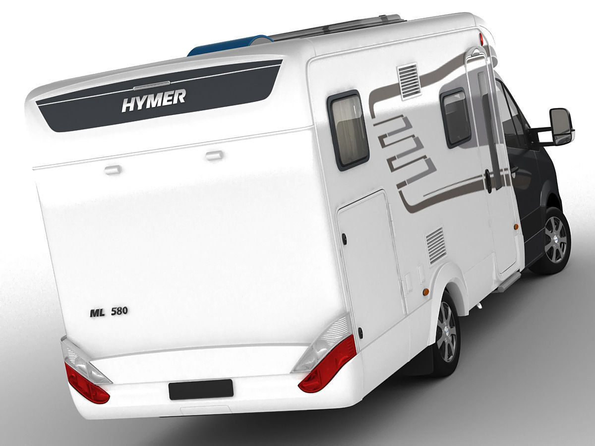 Hymer ML-T 580 motorhome 3D model_1