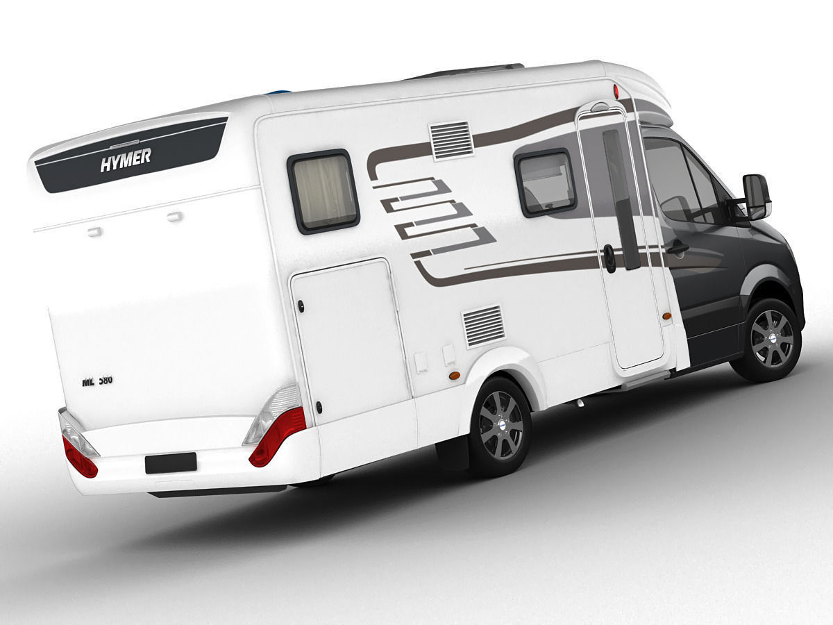 Hymer ML-T 580 motorhome 3D model_8