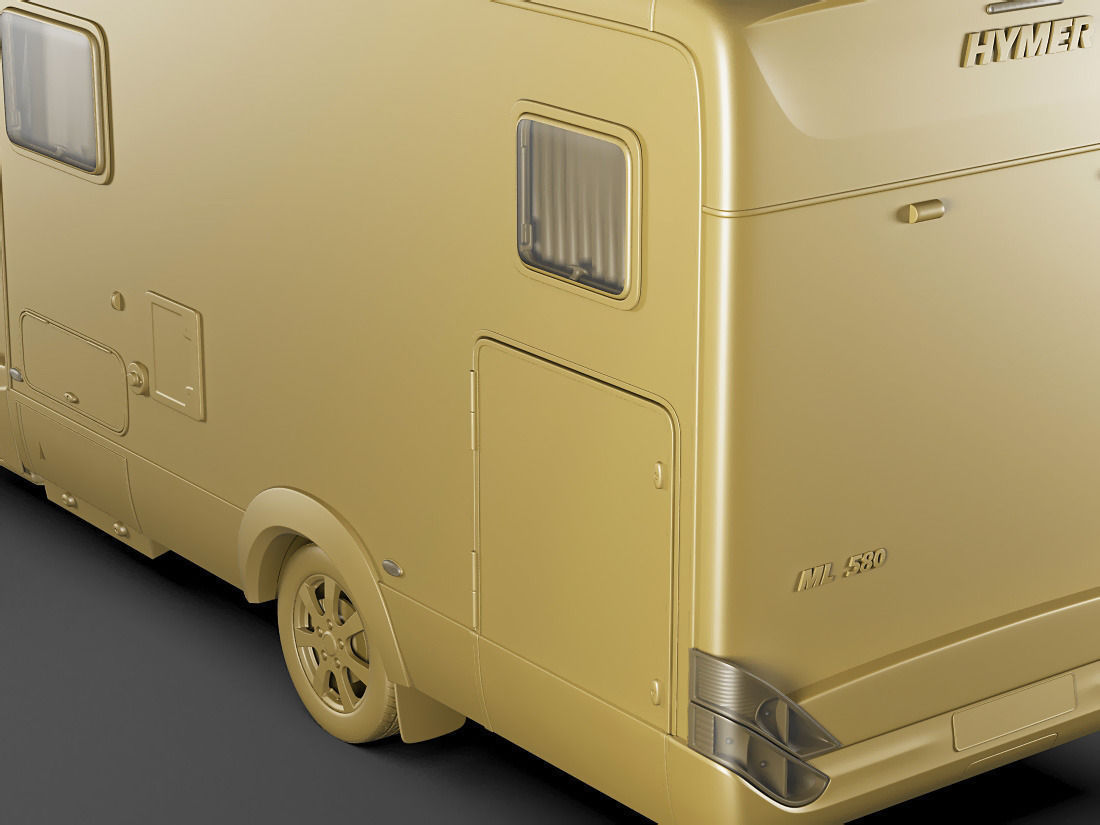 Hymer ML-T 580 motorhome 3D model_18
