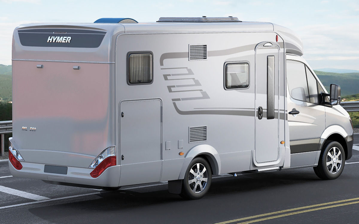 Hymer ML-T 580 motorhome 3D model_14