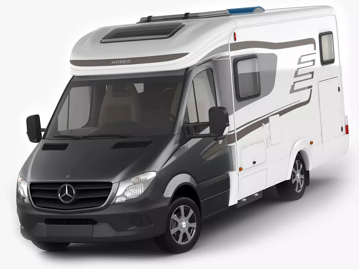 Hymer ML-T 580 motorhome 3D model_0