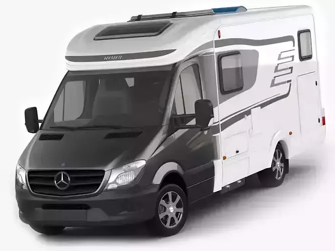 Hymer ML-T 580 motorhome 3D model