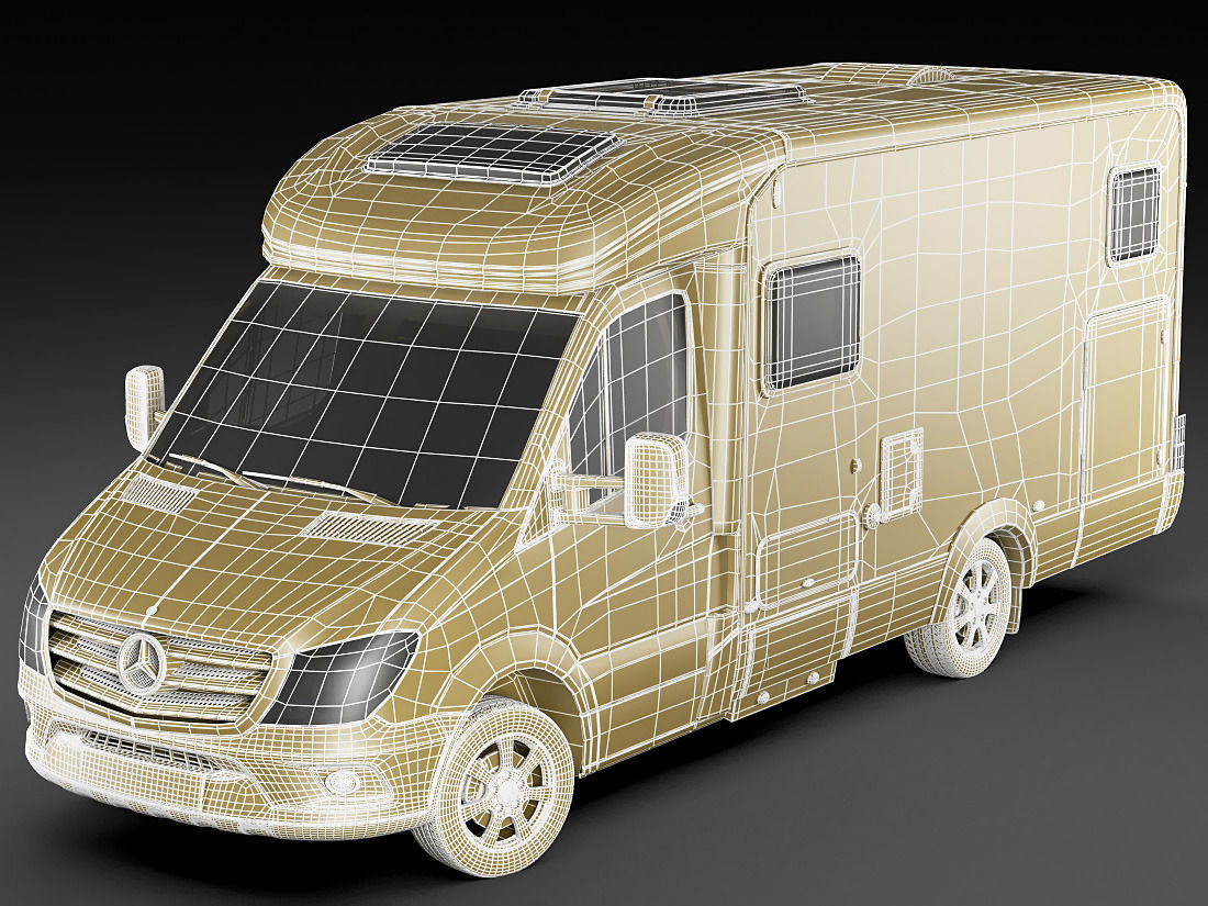 Hymer ML-T 580 motorhome 3D model_19