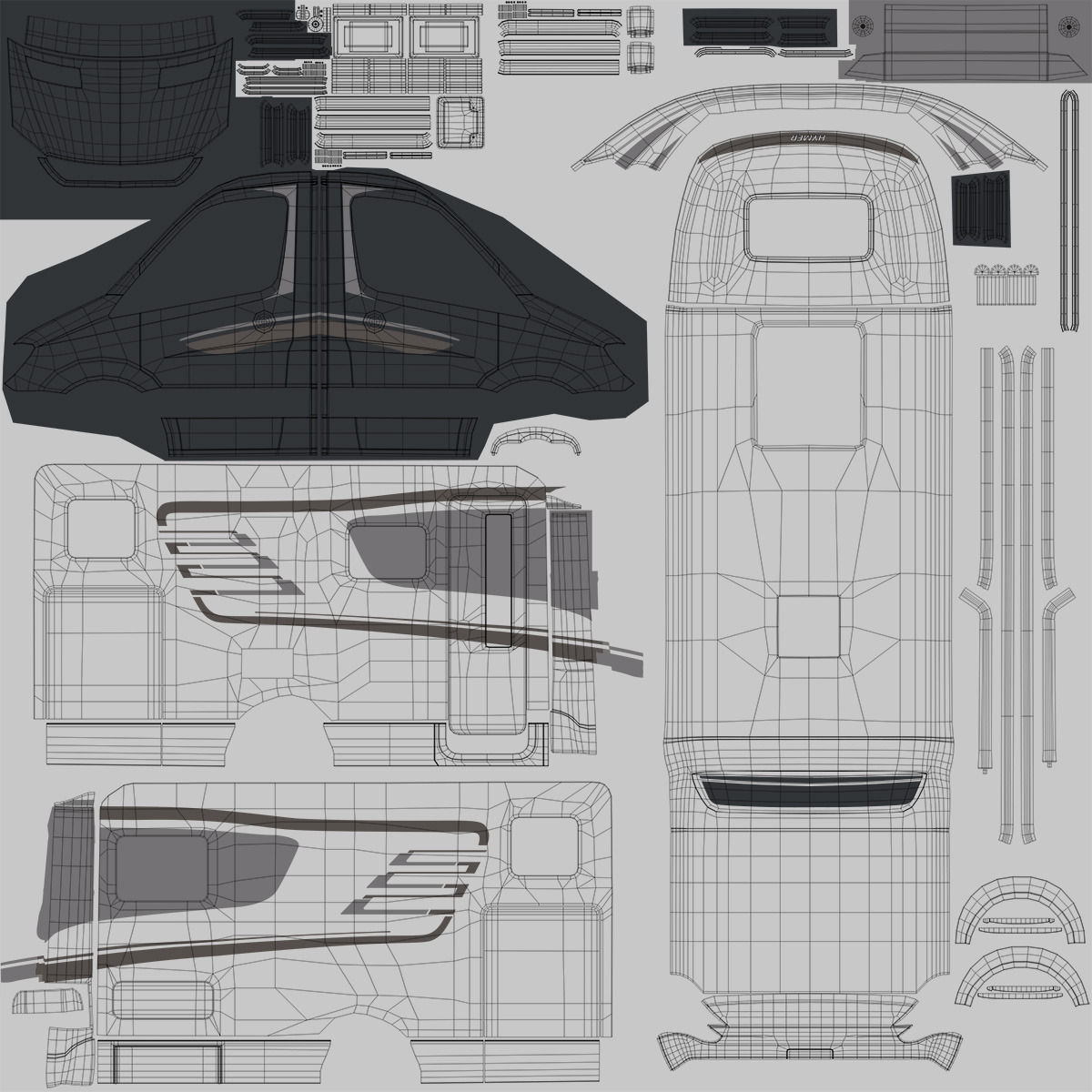 Hymer ML-T 580 motorhome 3D model_21