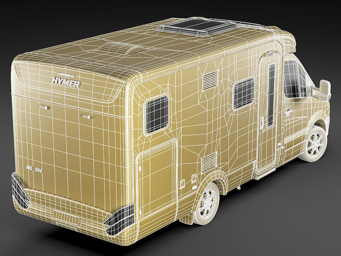 Hymer ML-T 580 motorhome 3D model_20