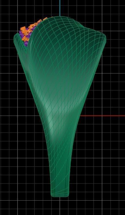 Ring ak10 3D print model  3D print model_7