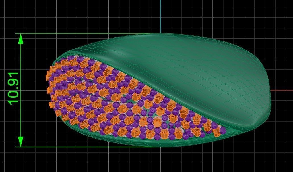 Ring ak10 3D print model  3D print model_6