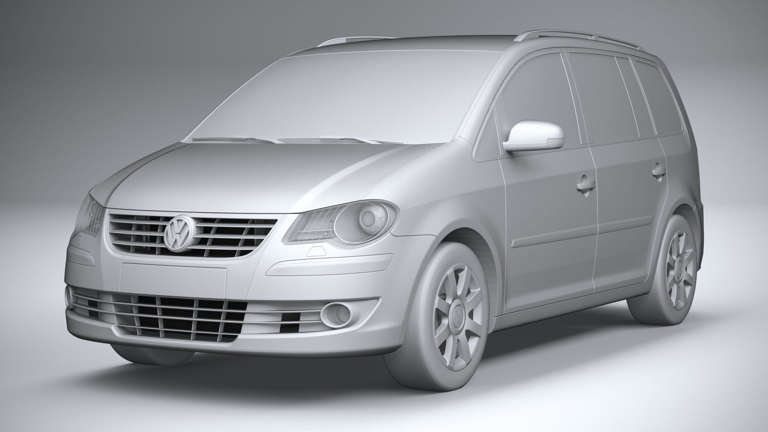 Volkswagen Touran 2007-2011 3D model_20