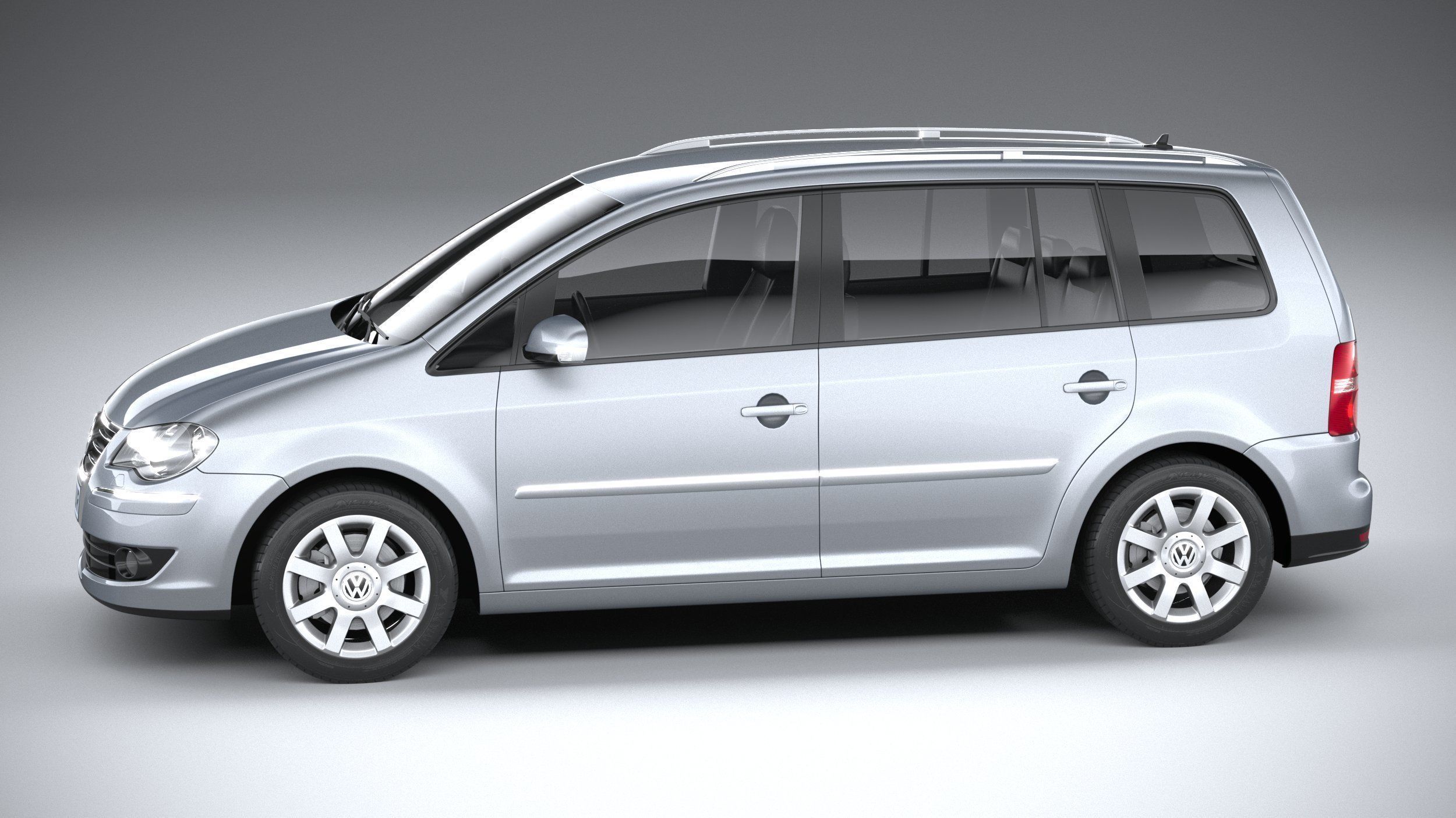 Volkswagen Touran 2007-2011 3D model_8