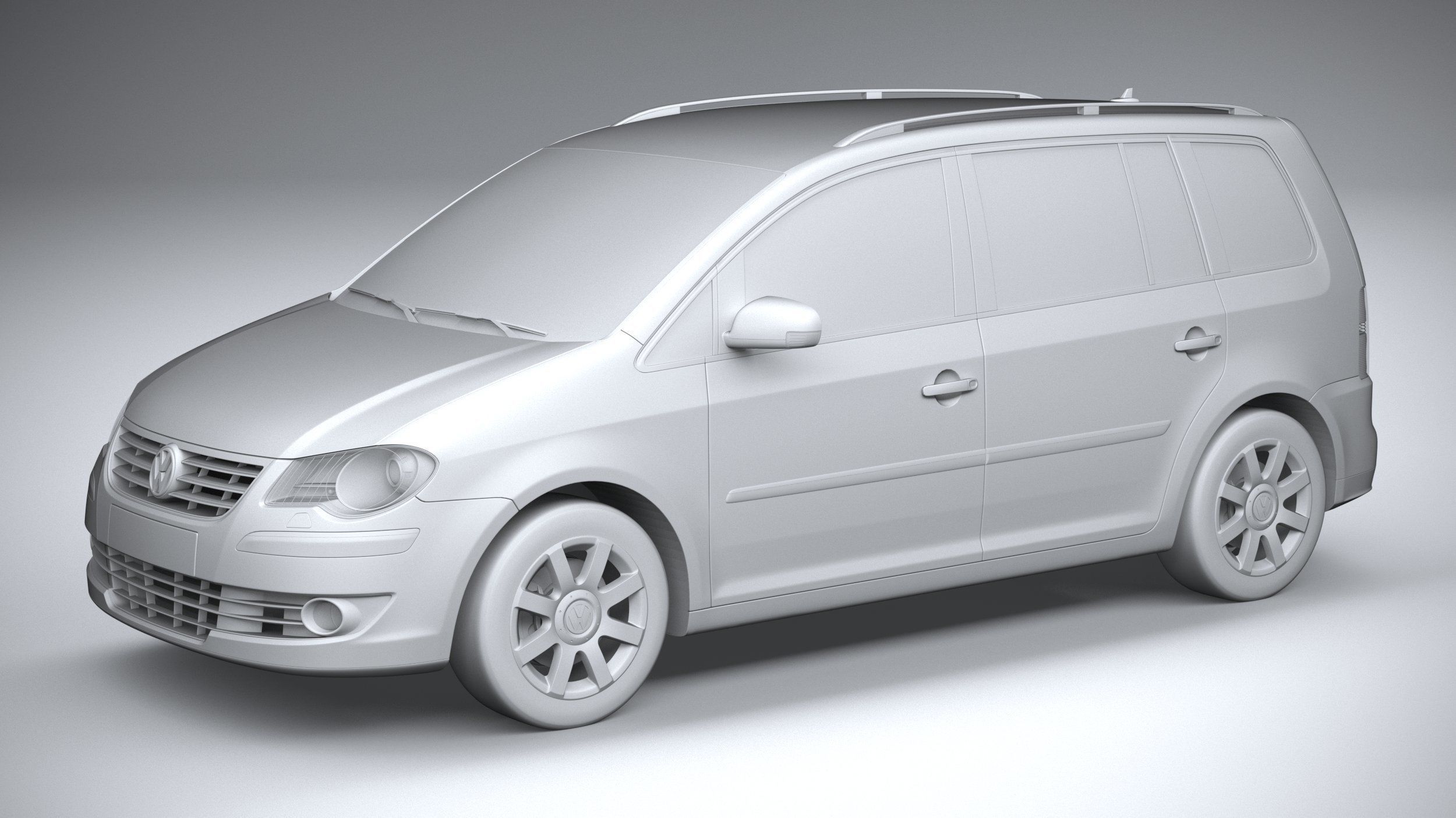 Volkswagen Touran 2007-2011 3D model_19