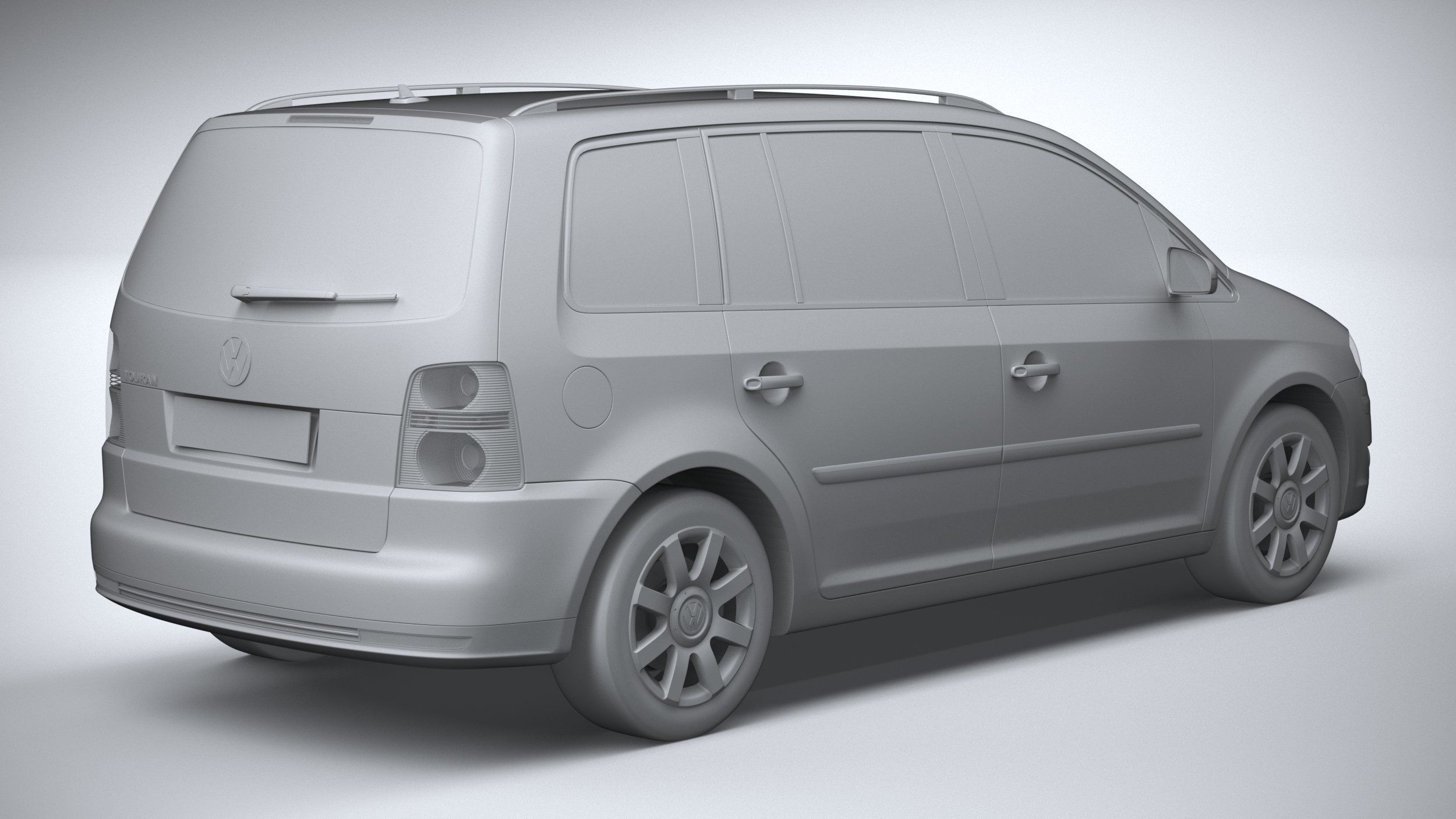 Volkswagen Touran 2007-2011 3D model_25