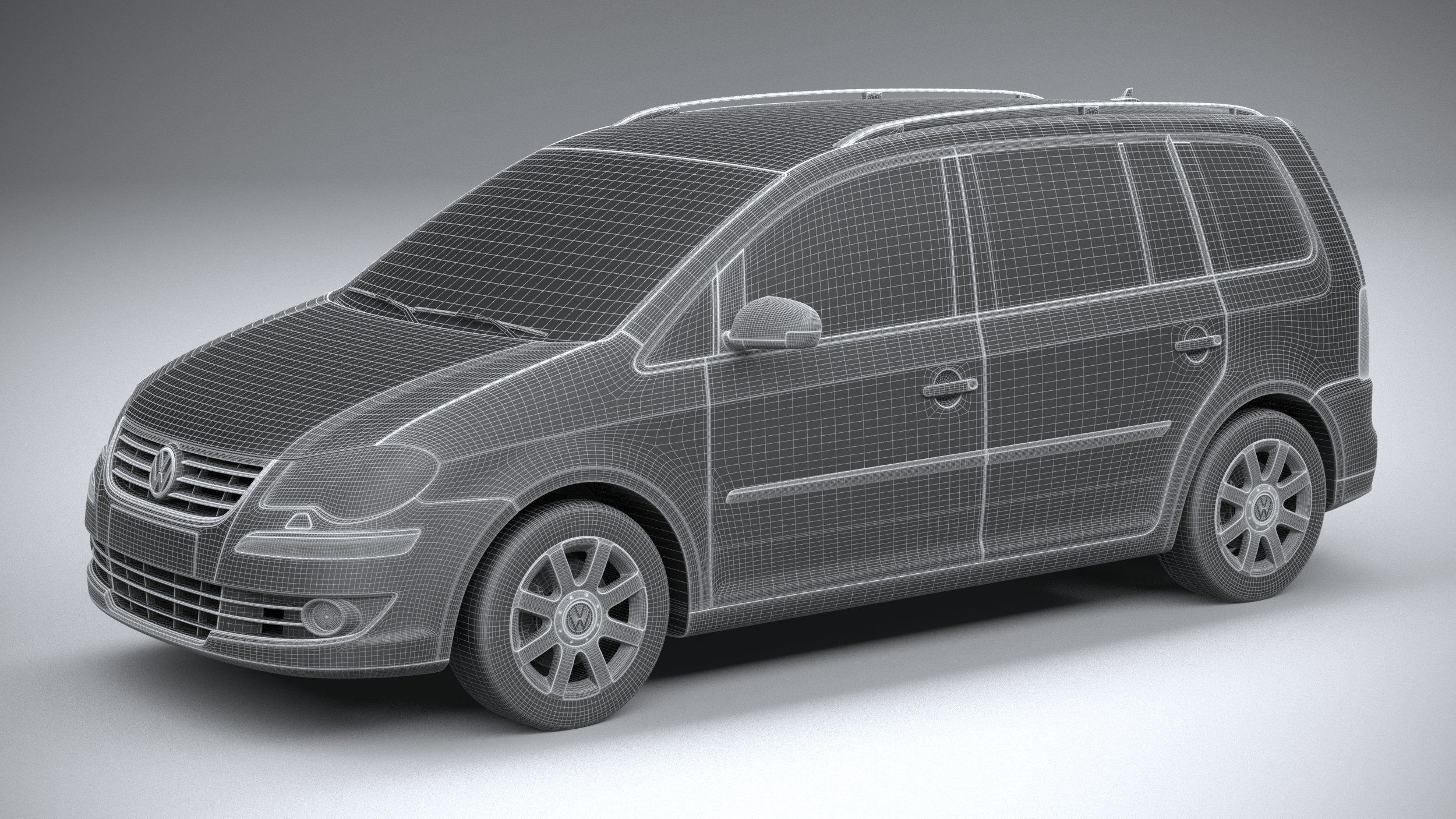 Volkswagen Touran 2007-2011 3D model_26