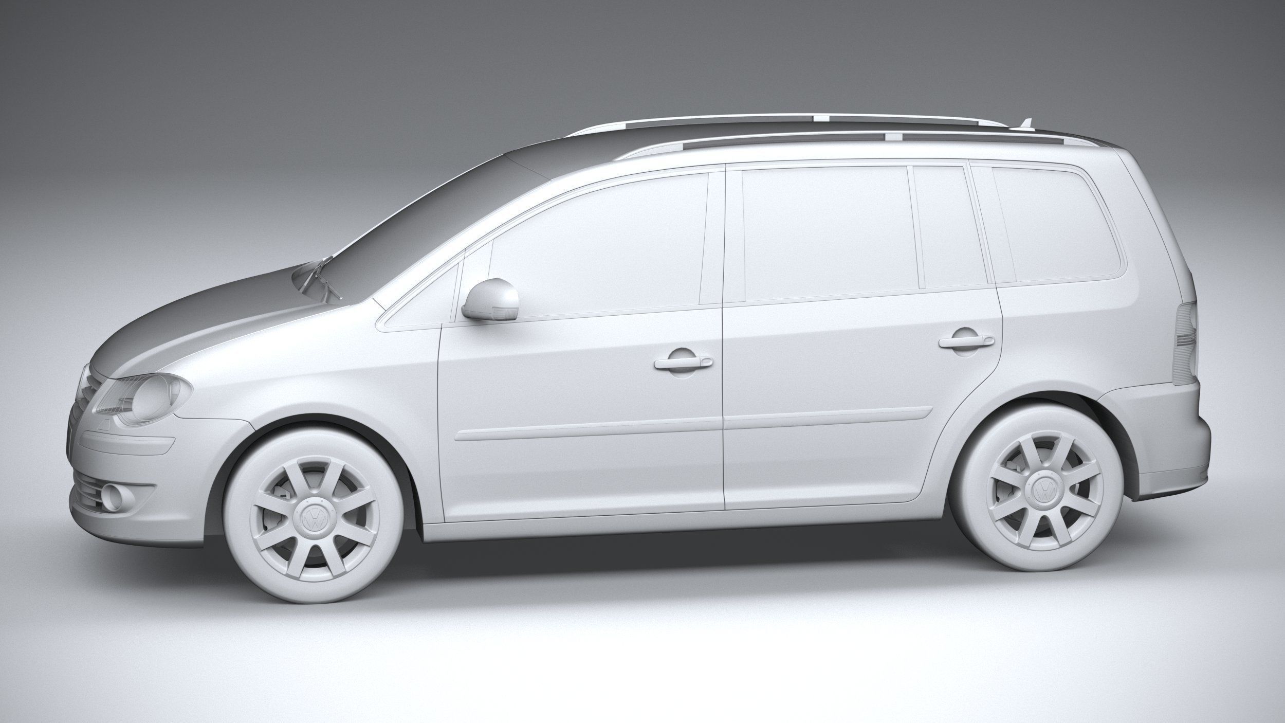 Volkswagen Touran 2007-2011 3D model_22