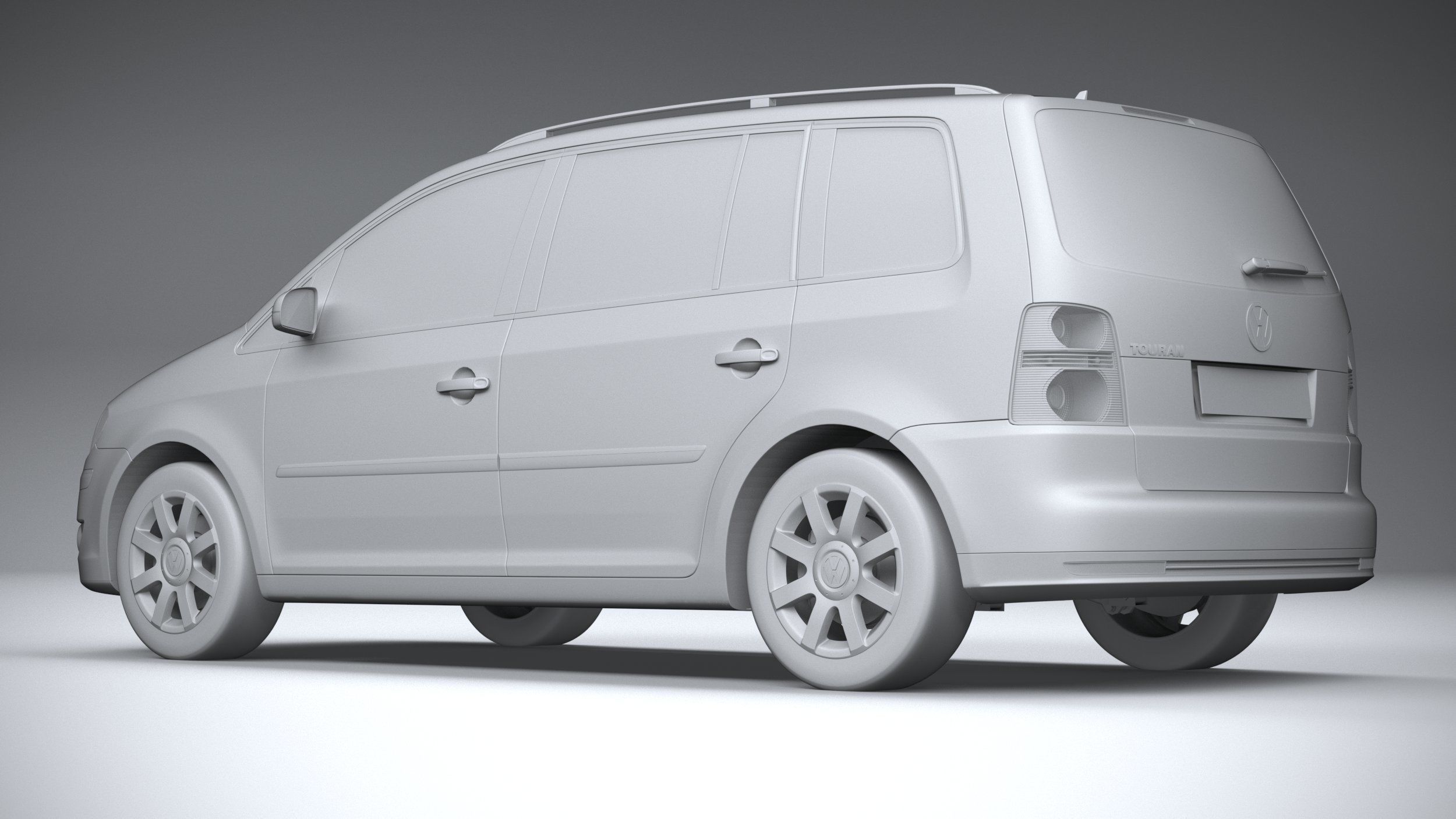 Volkswagen Touran 2007-2011 3D model_21