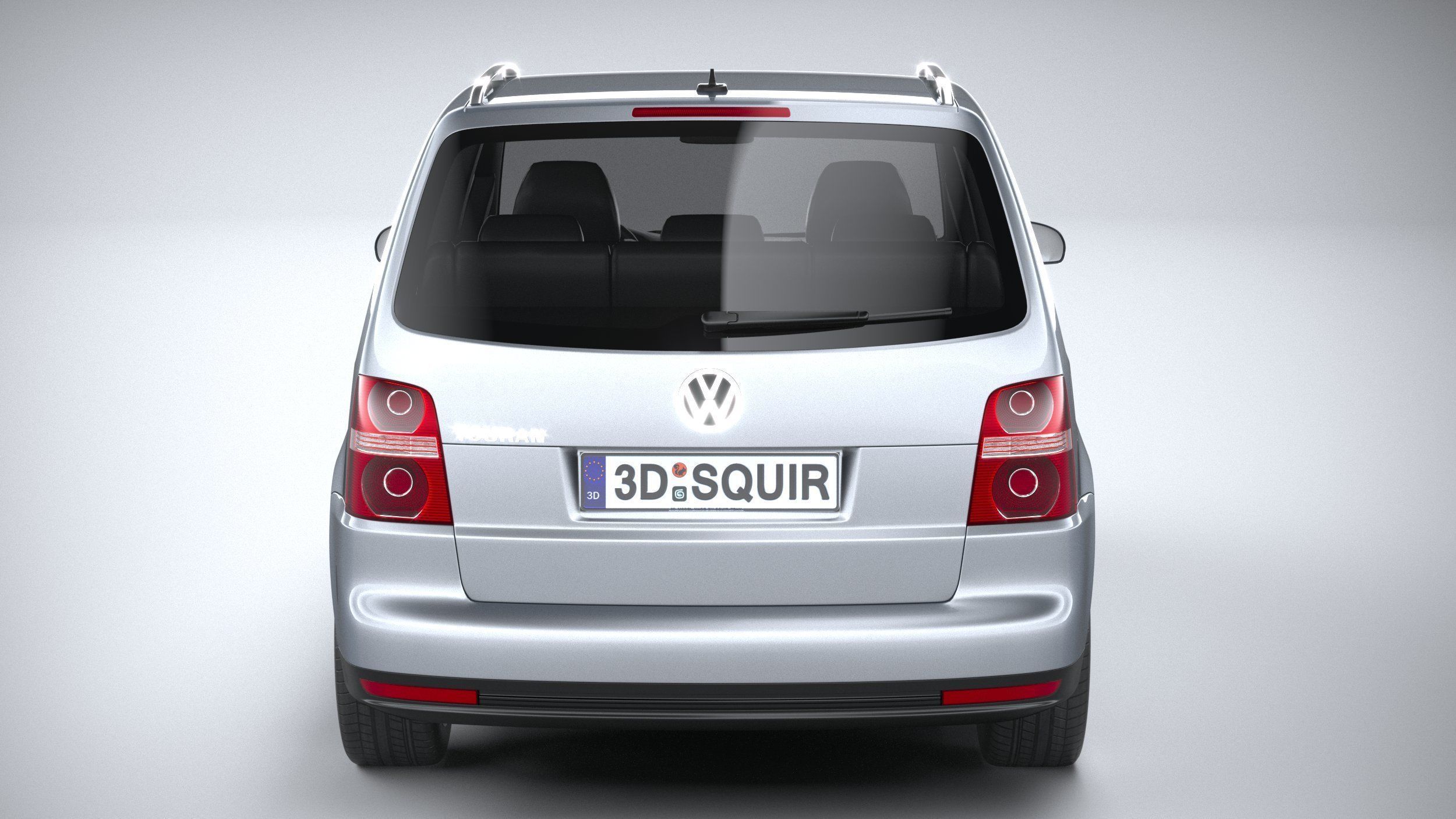 Volkswagen Touran 2007-2011 3D model_4