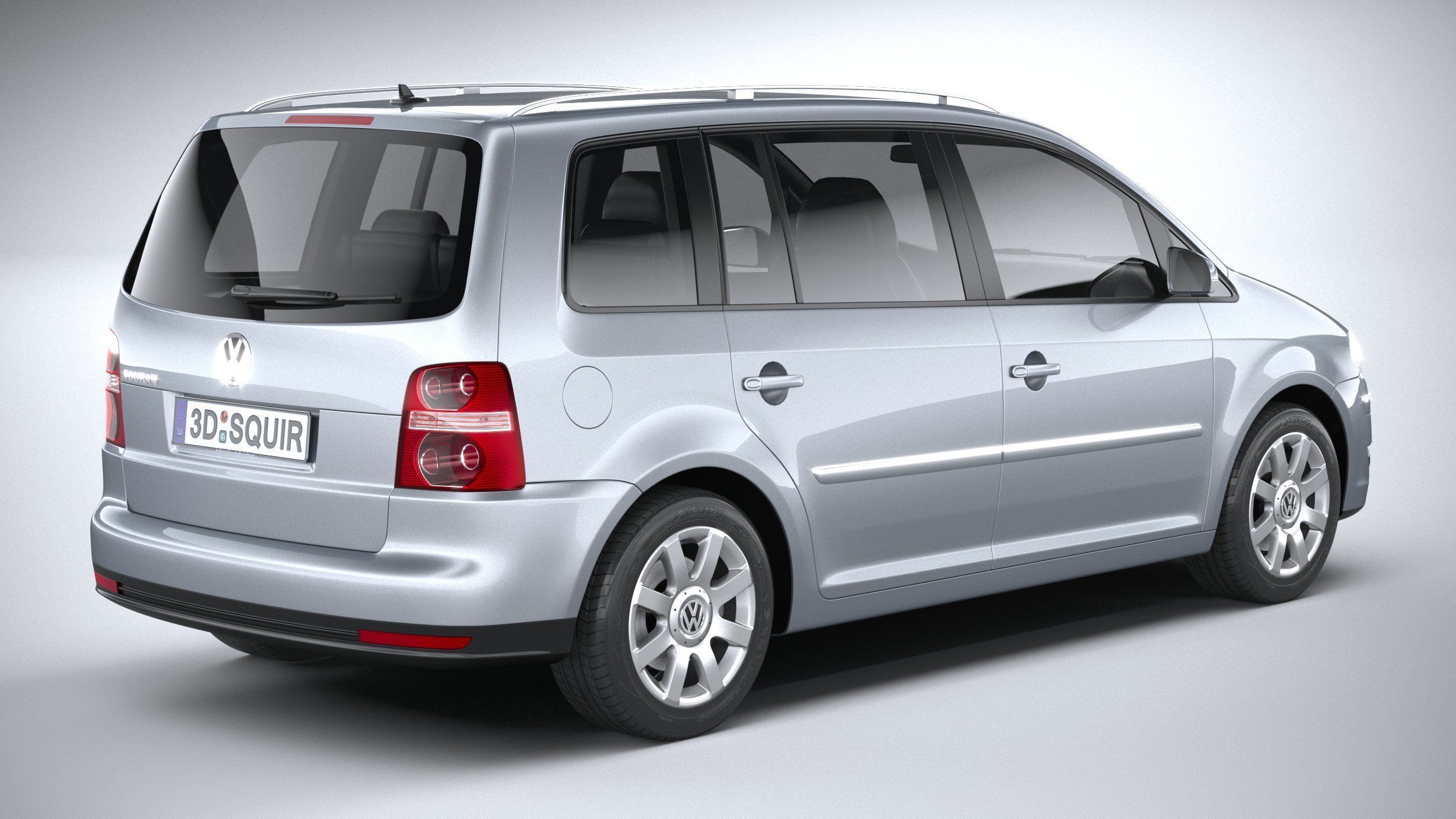 Volkswagen Touran 2007-2011 3D model_17