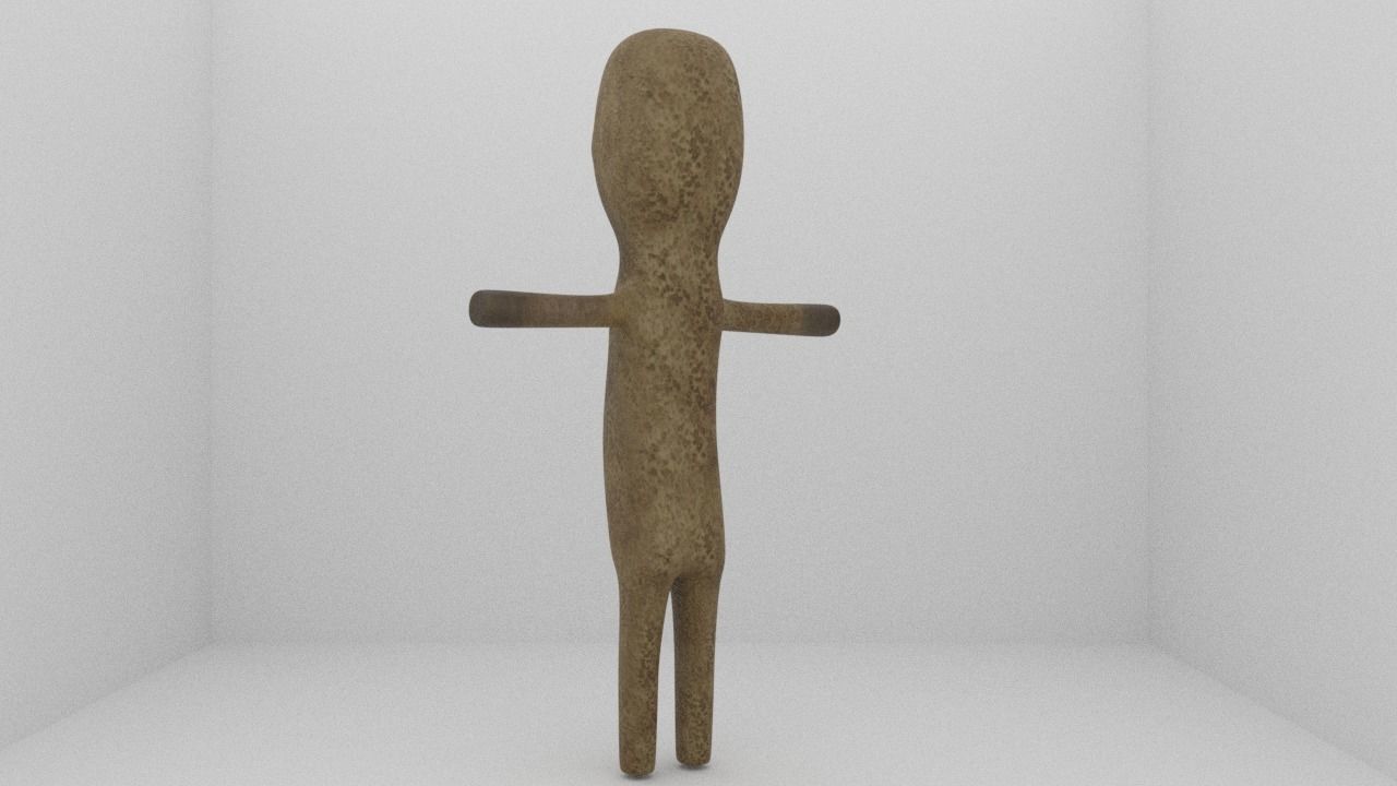 Scp 173  3D model_5