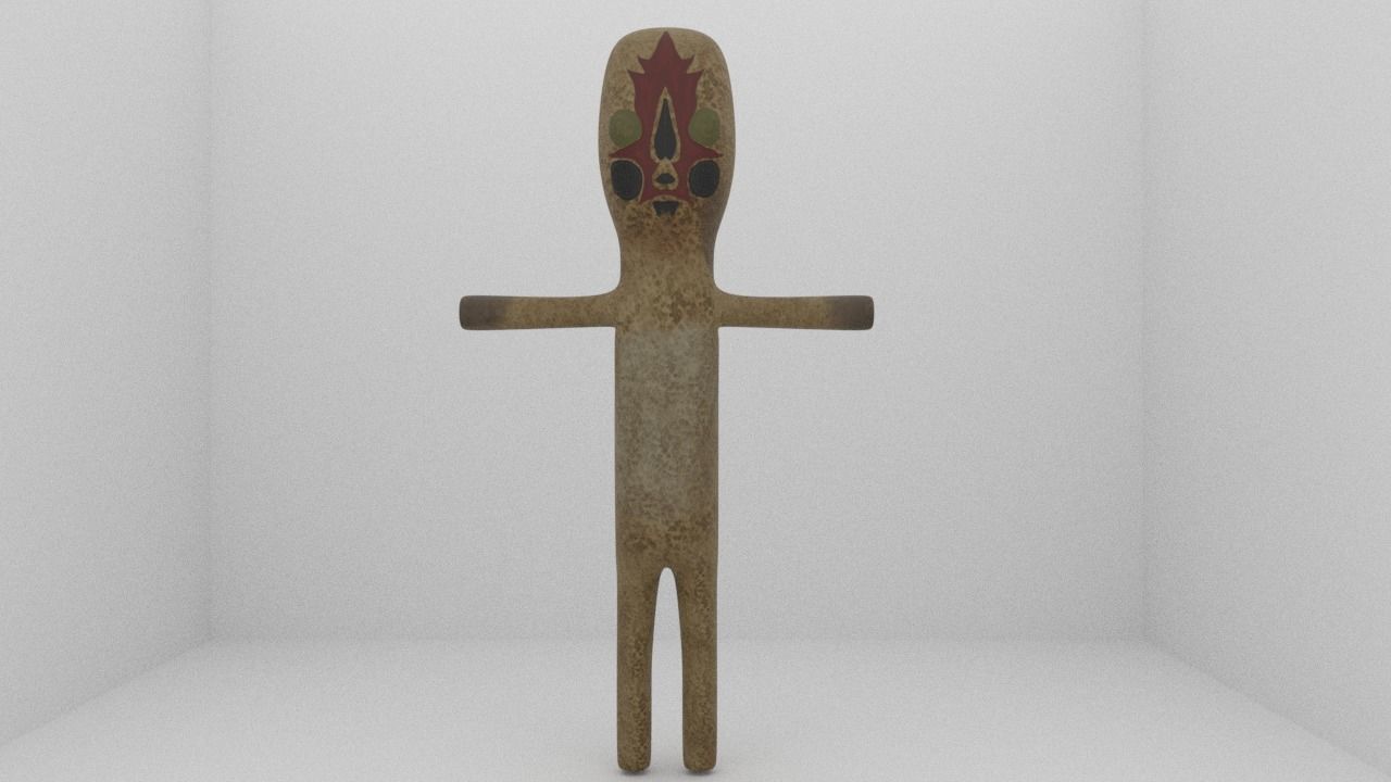 Scp 173  3D model_3