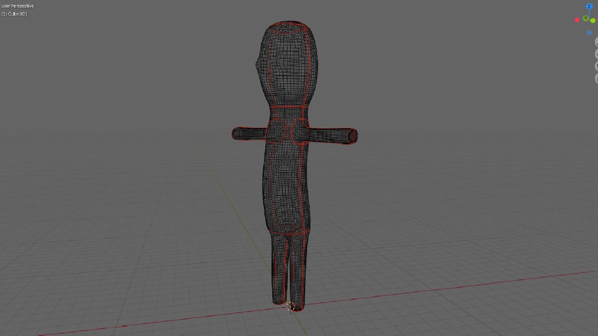 Scp 173  3D model_6