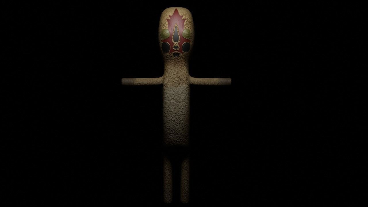 Scp 173  3D model_2
