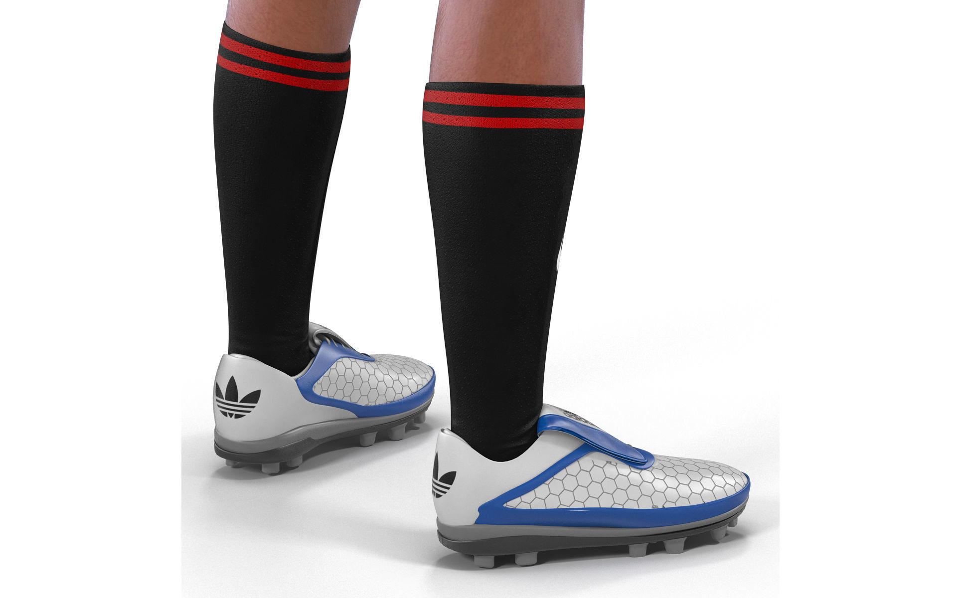 Soccer Player Manchester United 3D model_24