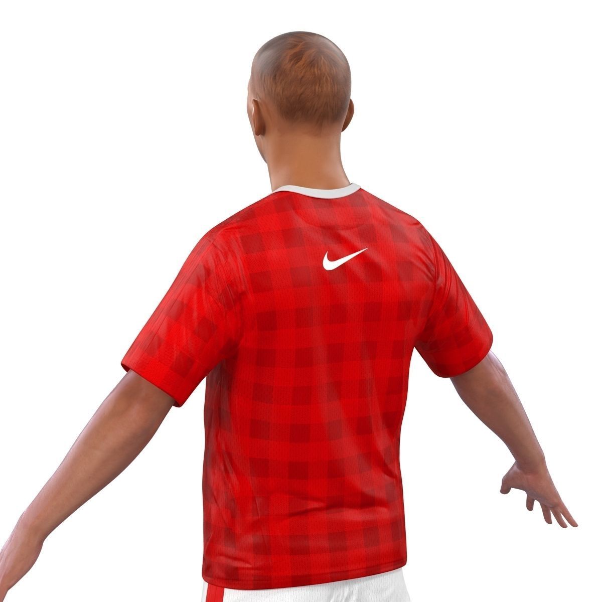 Soccer Player Manchester United 3D model_12